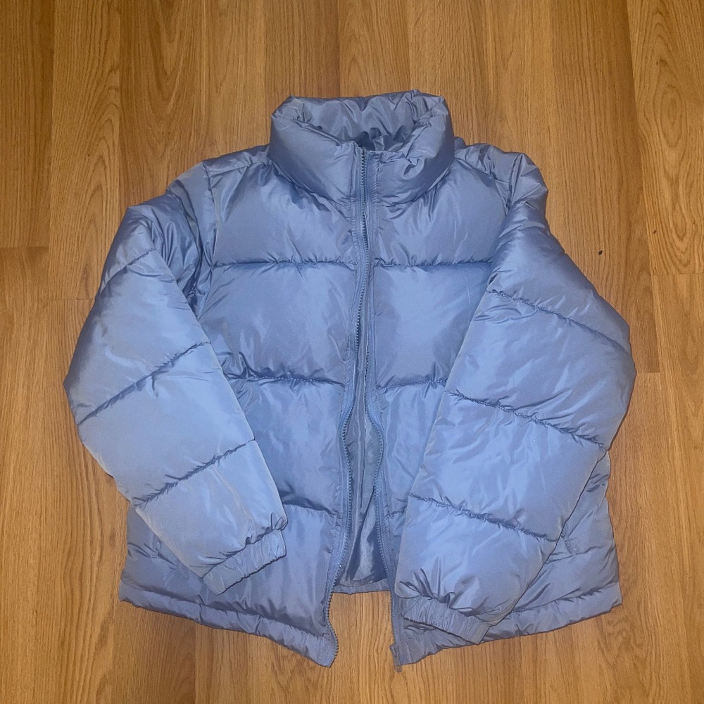 Forever 21 Blue Puffer Jacket!